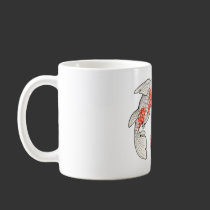 Kohaku dunkleosteus koi mug mugs