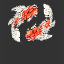 Kohaku dunkleosteus koi shirt