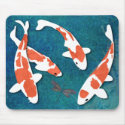 Kohaku Koi 02 mousepads