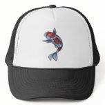 Kohaku Koi Fish hats