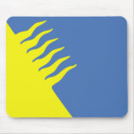 Kohtla-Jarve, Estonia flag Mouse Pads