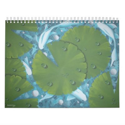 koi calander wall calendar