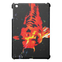 koi carp decorative red fish iPad mini cases