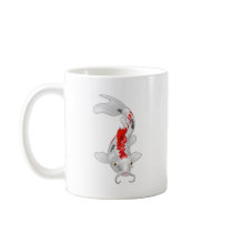 koi carp mug