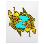 Koi, Carp, Pisces letterhead