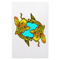 Koi, Carp, Pisces stationery by Mustang_Lady Koi, Carp, Pisces stationery