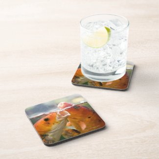 Koi carps coasters