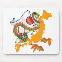 Koi Dragon mousepads
