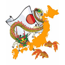 Koi Dragon t-shirts