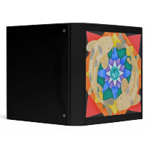 Koi Fish and Lotus Binder