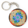 Koi Fish and Lotus Keychain