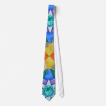 Koi Fish and Lotus Tie