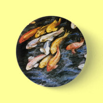 Koi Fish Button