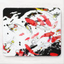 Koi Fish Digital Art mousepad