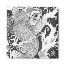 koi fish magnet