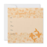 Koi Fish Mosaic Personalized Invites