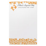 Koi FIsh Mosaic Stationery