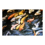 Koi Fish Painting Poster Art Print