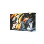 Koi Fish Pond Painting Canvas Print (Small)
