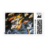 Koi Fish Postage Stamps