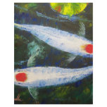 Koi Fish Tancho Kohaku Personalized Letterhead