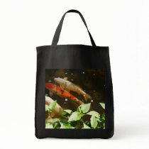 Koi Fish Tote bags by LeslieLovinLife Koi Fish Tote bags