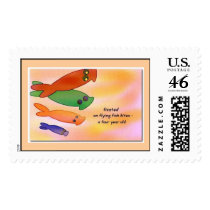 Koi Kites Postage postage