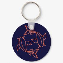Koi Lines keychains