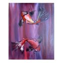 Koi Love Poster print