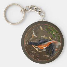 Koi Mermaid Key Chain