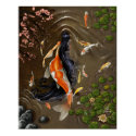 Koi Mermaid Print