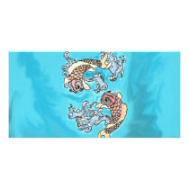 KOI PHOTO GREETING CARD