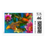 Koi Play, Postage Stamp