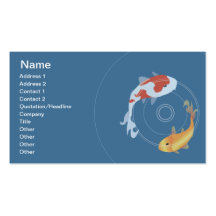 Koi Pond - Business Business Card Template