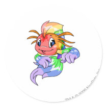 Koi Rainbow stickers