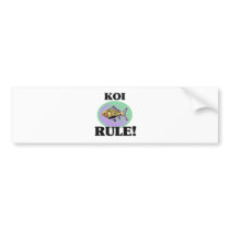 KOI Rule! bumper stickers