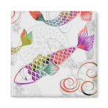 KOI STREAM FRIDGE MAGNETS