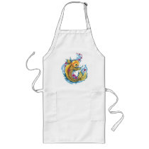 Koi with Cherry Blossoms Long Apron