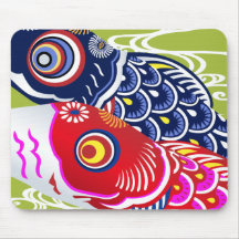 Koinobori Mousepad Alfombrillas De Raton