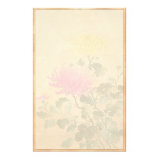Koitsu Tsuchiya Chrysanthemum japanese flowers art Stationery