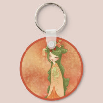 Kokeshi Cancer porte-clés