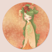 Kokeshi Cancer autocollants