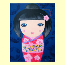 Kokeshi Doll - Harumi posters