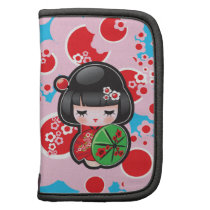 Kokeshi Doll Rickshaw Folio planners