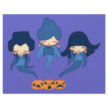 Kokeshi ghosts custom letterhead