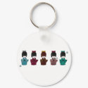 kokeshi keychains by shopstew kokeshi keychains