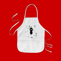 Kokeshi Ninja aprons