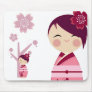 Kokeshi Sakura Mousepad