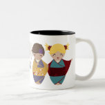 Kokeshi Sisters Mug mugs