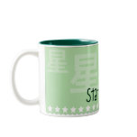 Kokeshi Star Kimono Design Mug